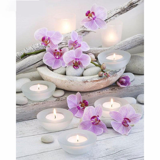 Ambiance Zen Orchidées & Bougies