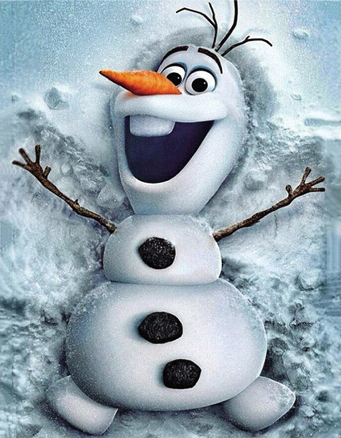 Olaf le Bonhomme de Neige