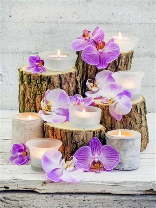 Orchidées Violettes